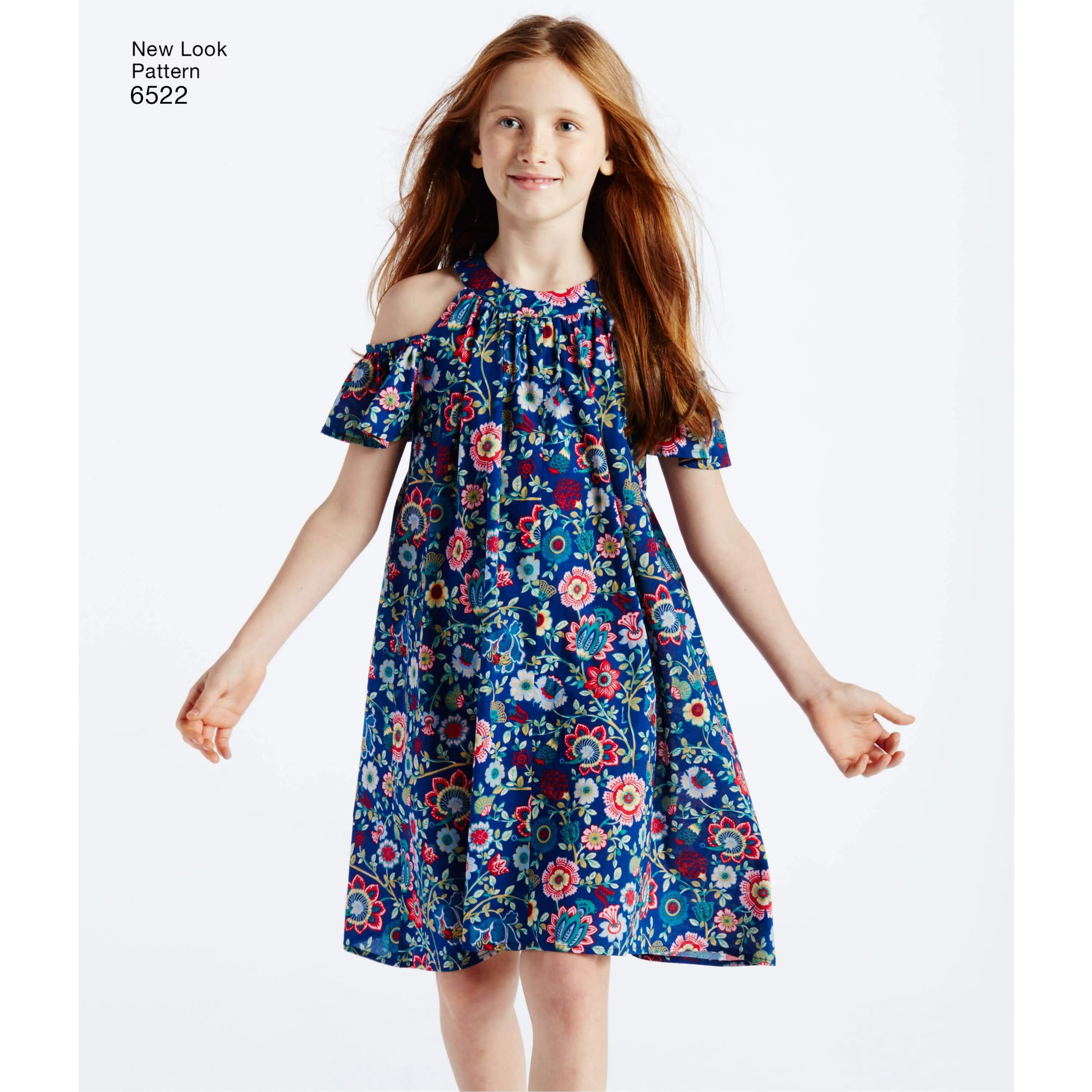 6522 New Look Pattern 6522 Child's and Girls' Dresses and Top