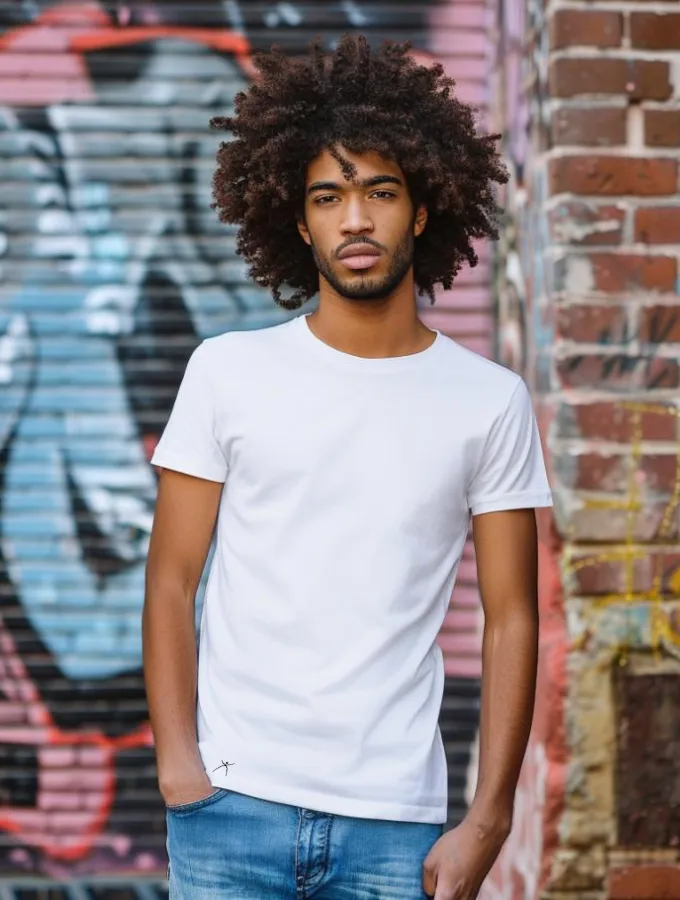 BASIC ROUNDNECK TEE - WHITE