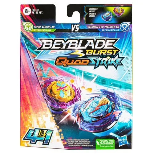 Beyblade Burst QuadStrike Dual Pack - Choose your Beyblade