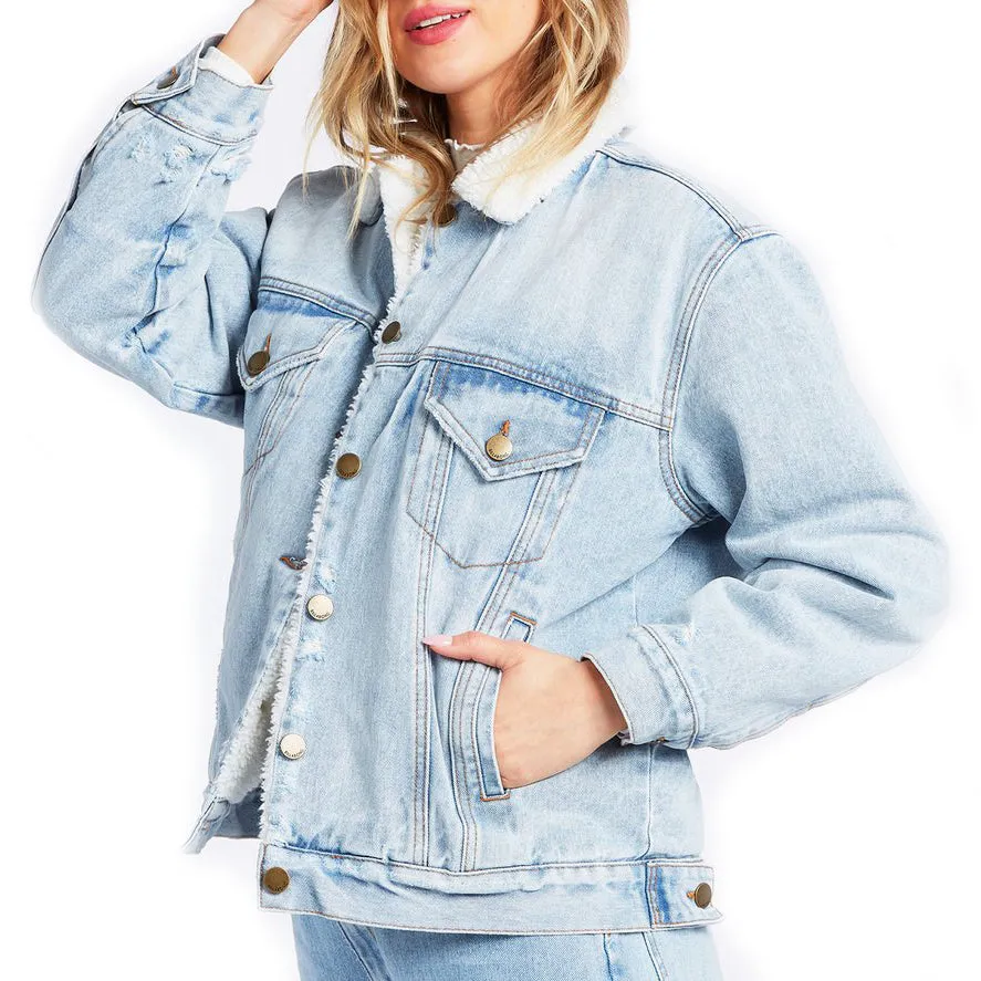 Billabong Women's Such A Trip Denim Jacket