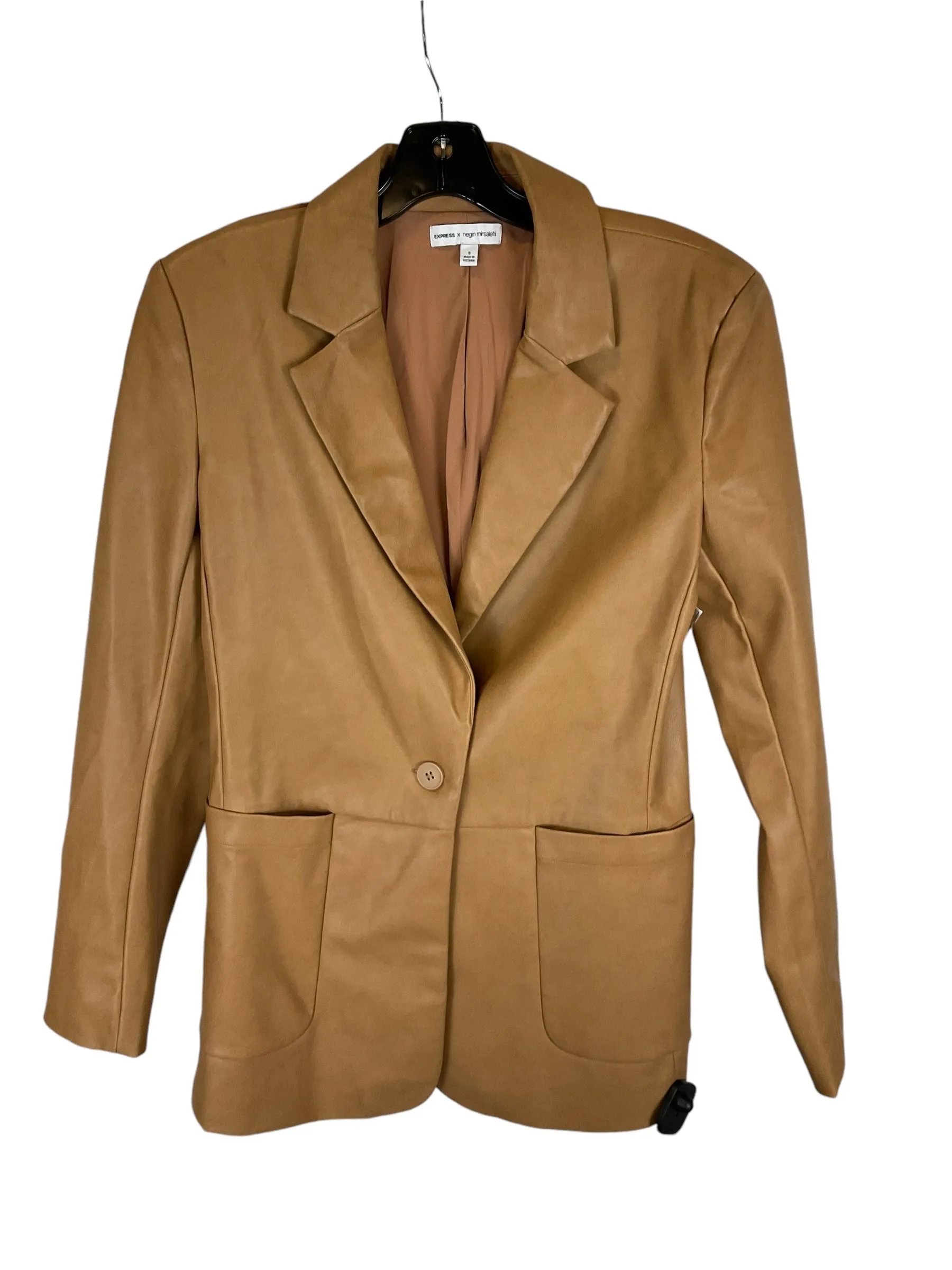 Blazer By Express In Tan, Size: S