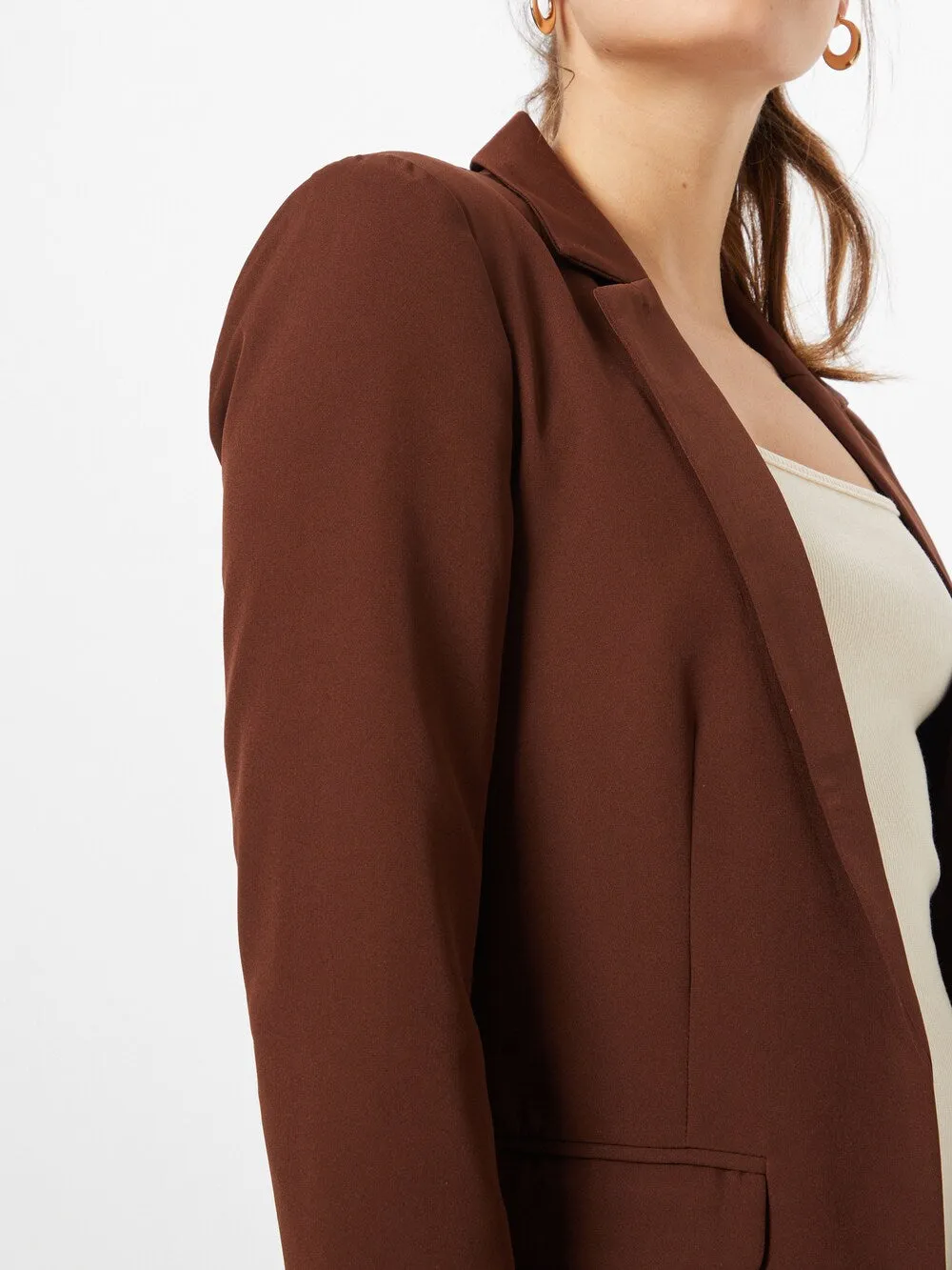 Blazer Pieces Bossy, chestnut