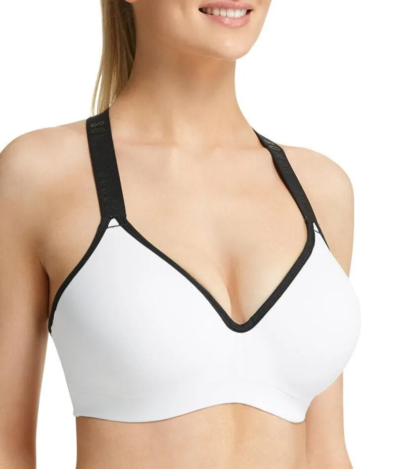 Bonds Sporty Tops Full Busted Bra - White Frost