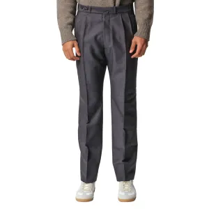 British Mohair Suit Pants in Charcoal