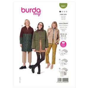 Burda Pattern 5941 Misses' Jacket