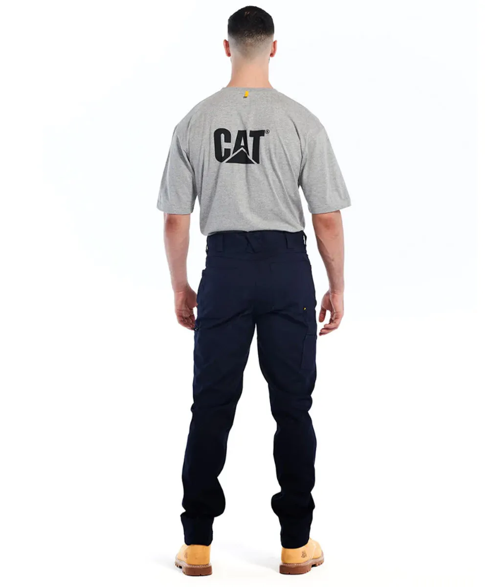 Caterpillar Men's Stretch Canvas Utility Pants - Navy