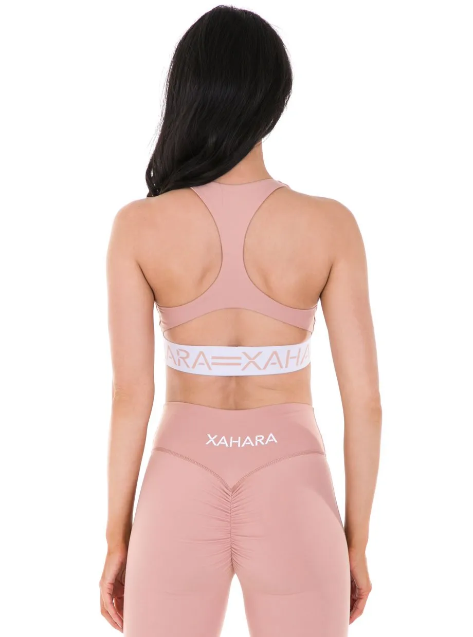 Chloe Sports Bra - Blush