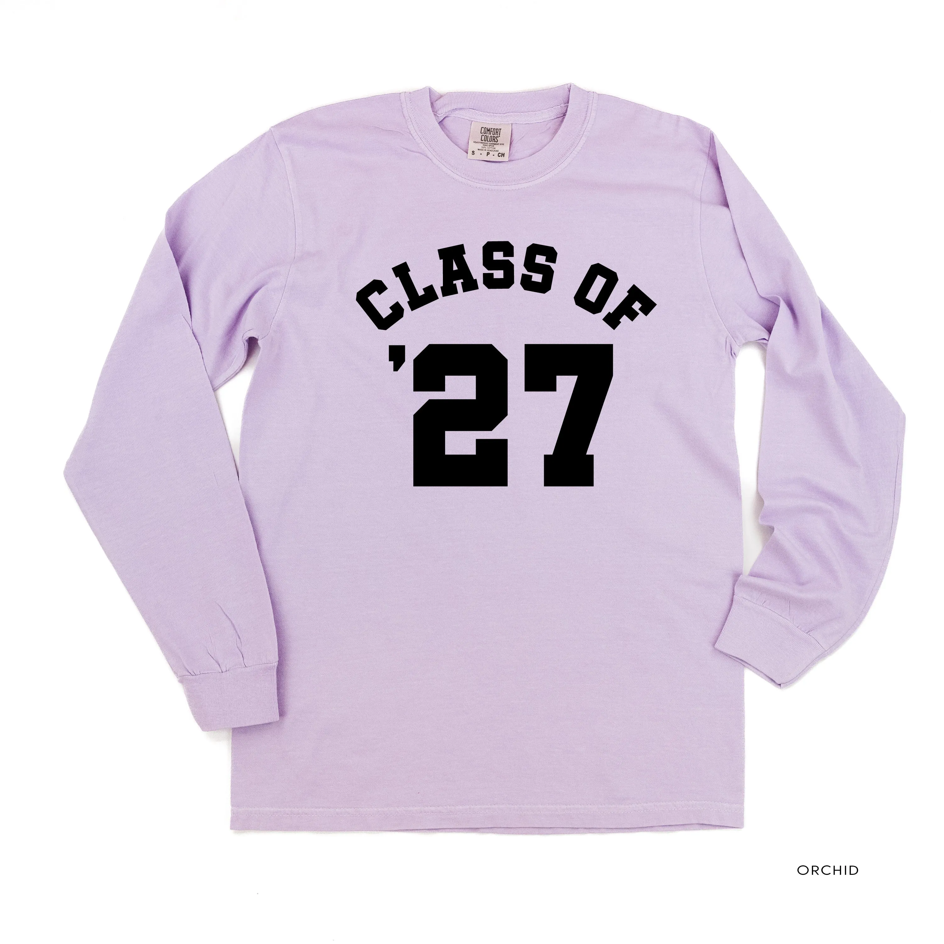 CLASS OF '27 - LONG SLEEVE COMFORT COLORS TEE