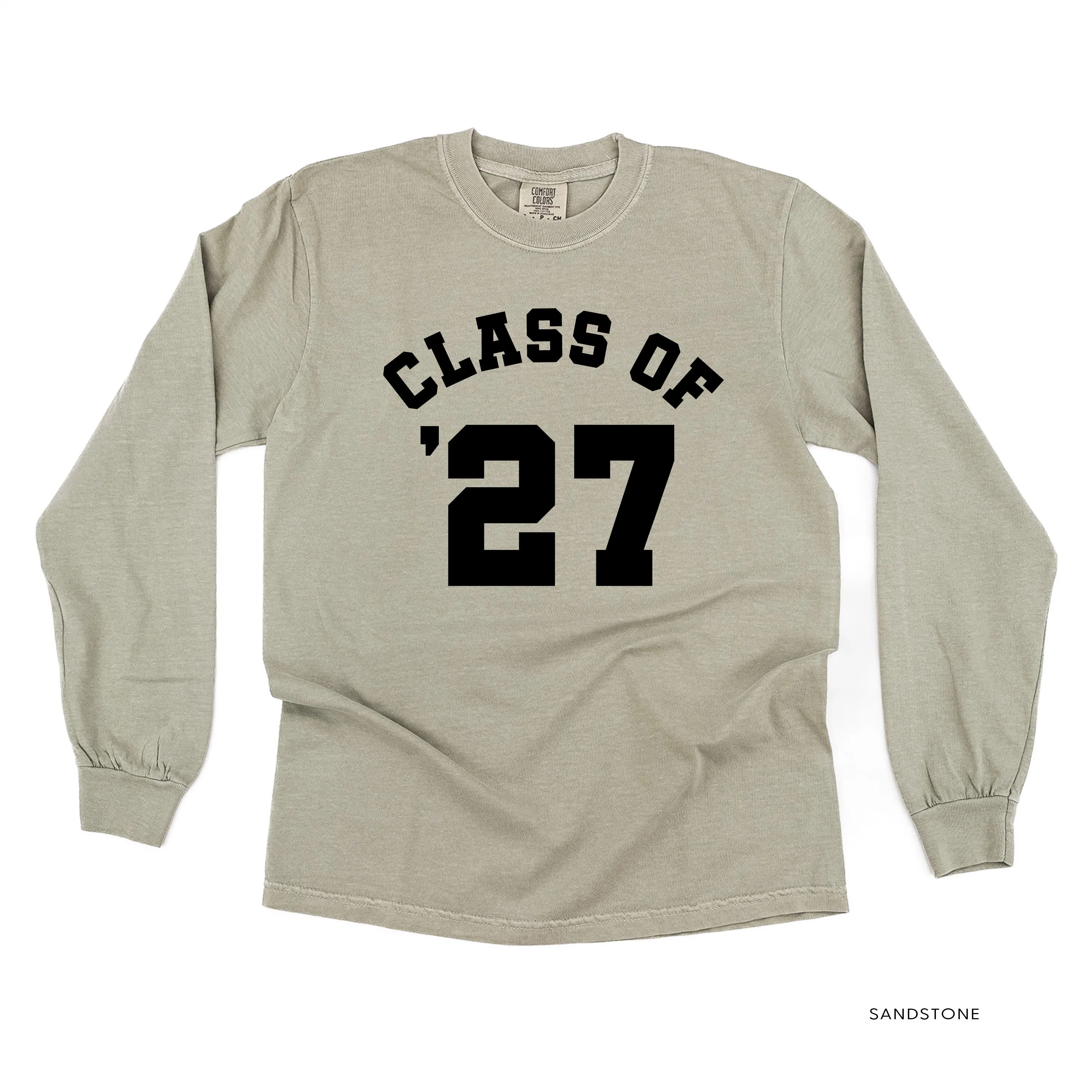 CLASS OF '27 - LONG SLEEVE COMFORT COLORS TEE