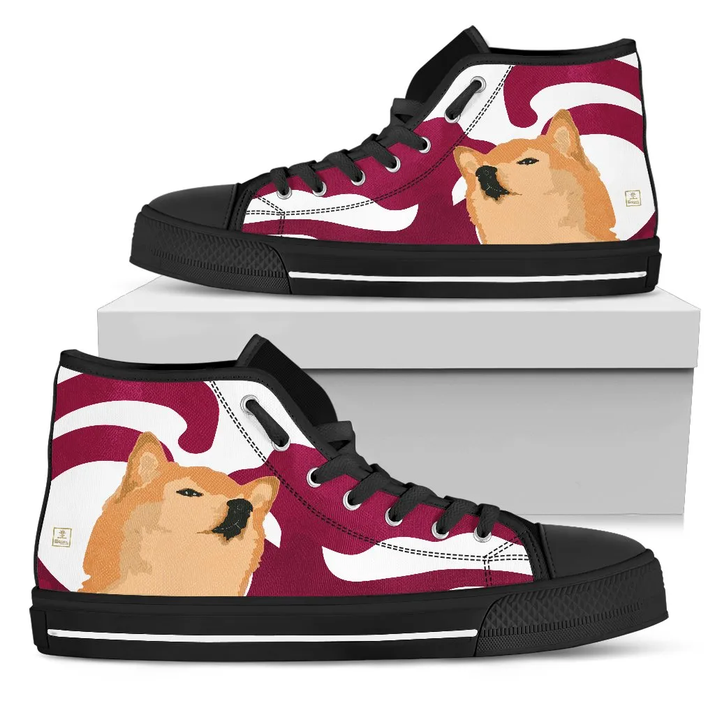 Confucius Shibe High Top Shoes - Womens