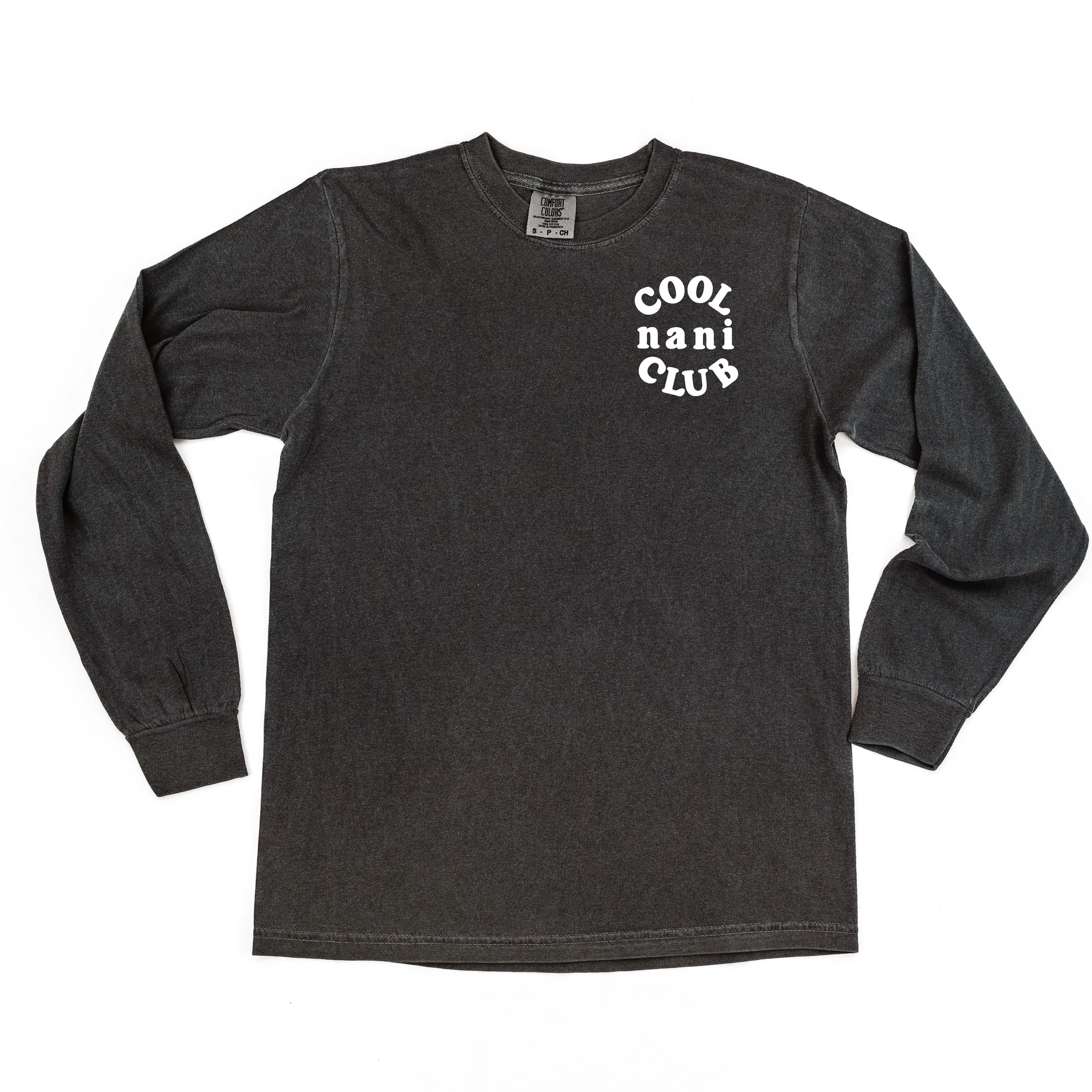 COOL Nani CLUB - Pocket Design - LONG SLEEVE COMFORT COLORS TEE