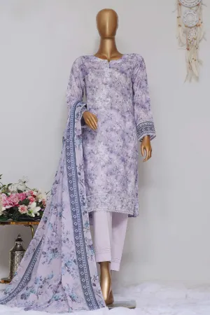 Dhagakari By HZ Stitched 3 Piece Digital Printed Cotton Collection'2024-PEL-702