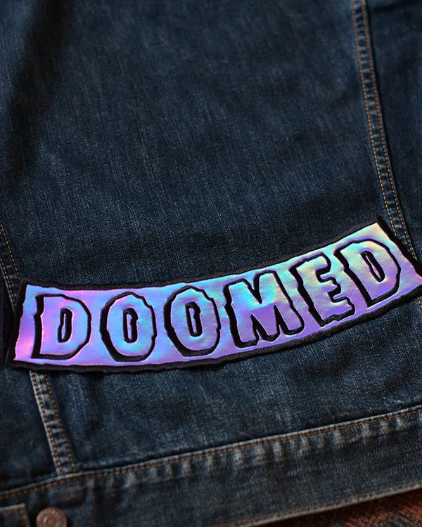 DOOMED Large Back Patch - Slime