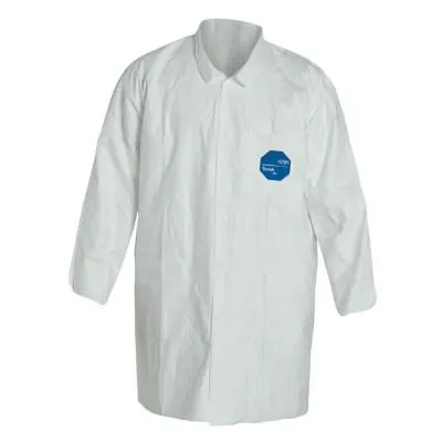 DuPont™ Tyvek Lab Coats Two Pockets, Large, Tyvek, TY212S-L