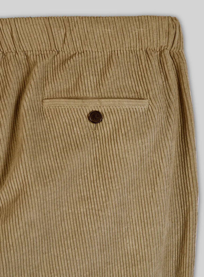 Easy Pants Khaki Corduroy