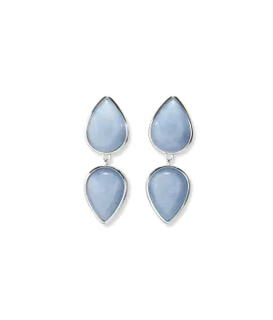 Electra Earrings in Angelite