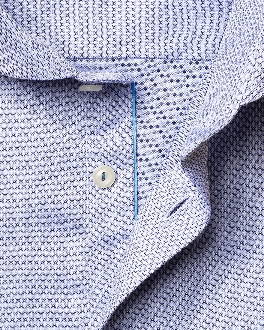 ETON 10000185725 BLUE SLIM SC SHIRT