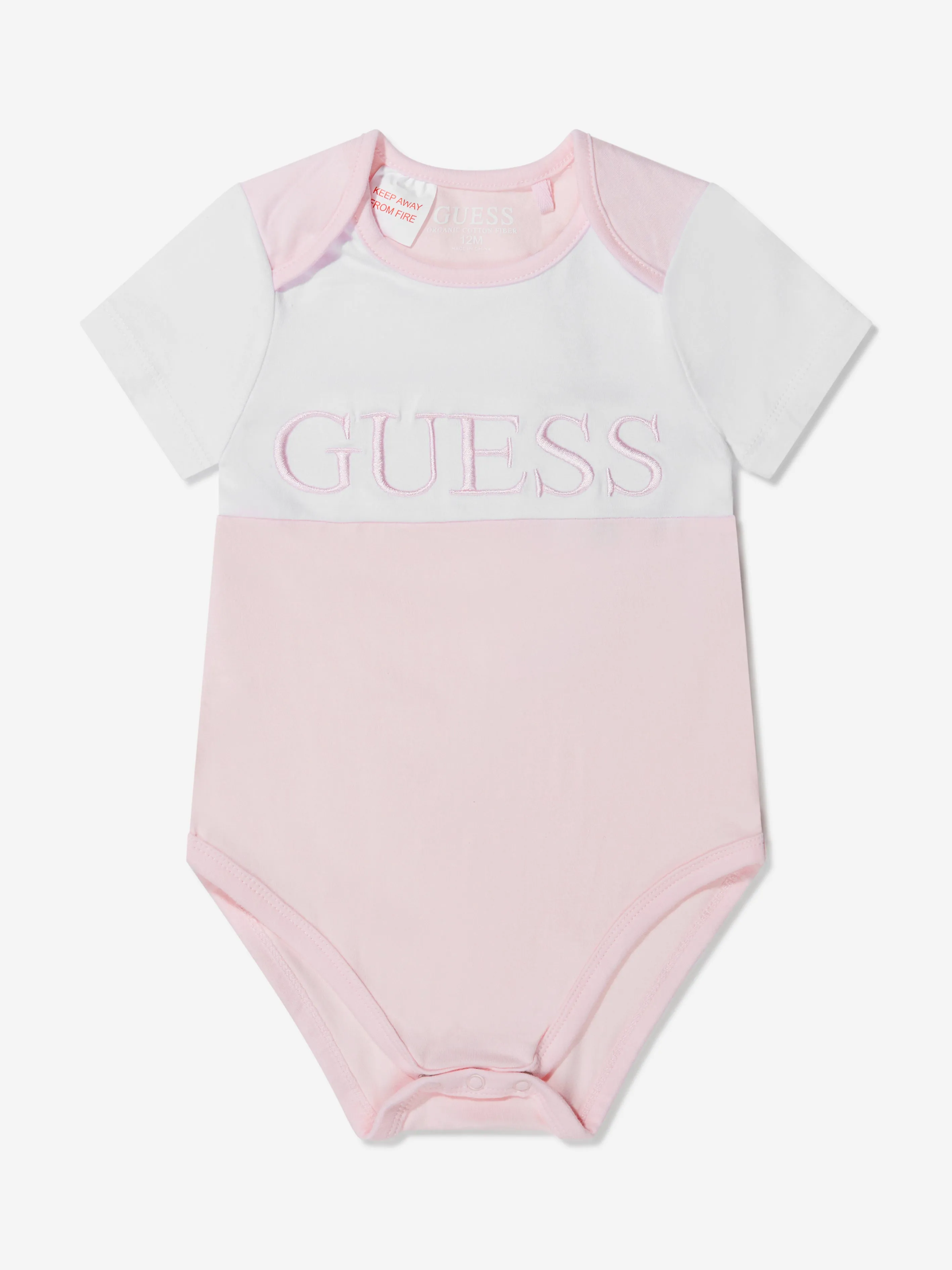 Guess Baby Girls Bodysuit And Pants Set