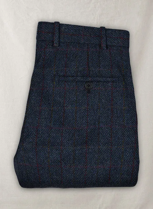 Harris Tweed King Blue Pants