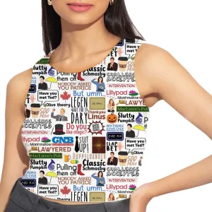 How I Met Your Mother AOP Crop Tank