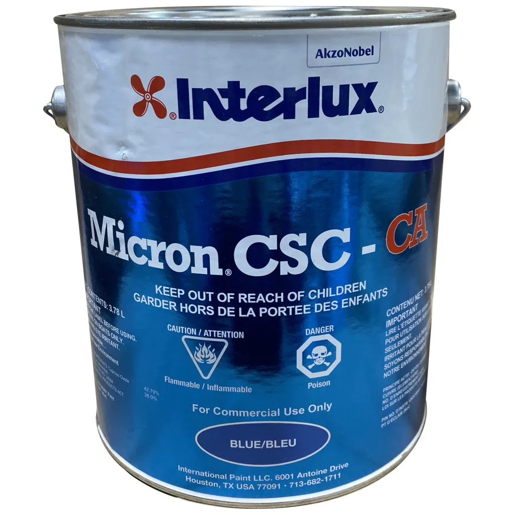 Interlux Micron CSC CA Blue Gallon *Pick-up Only*