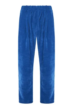 Jacopo Pants Textured Blue