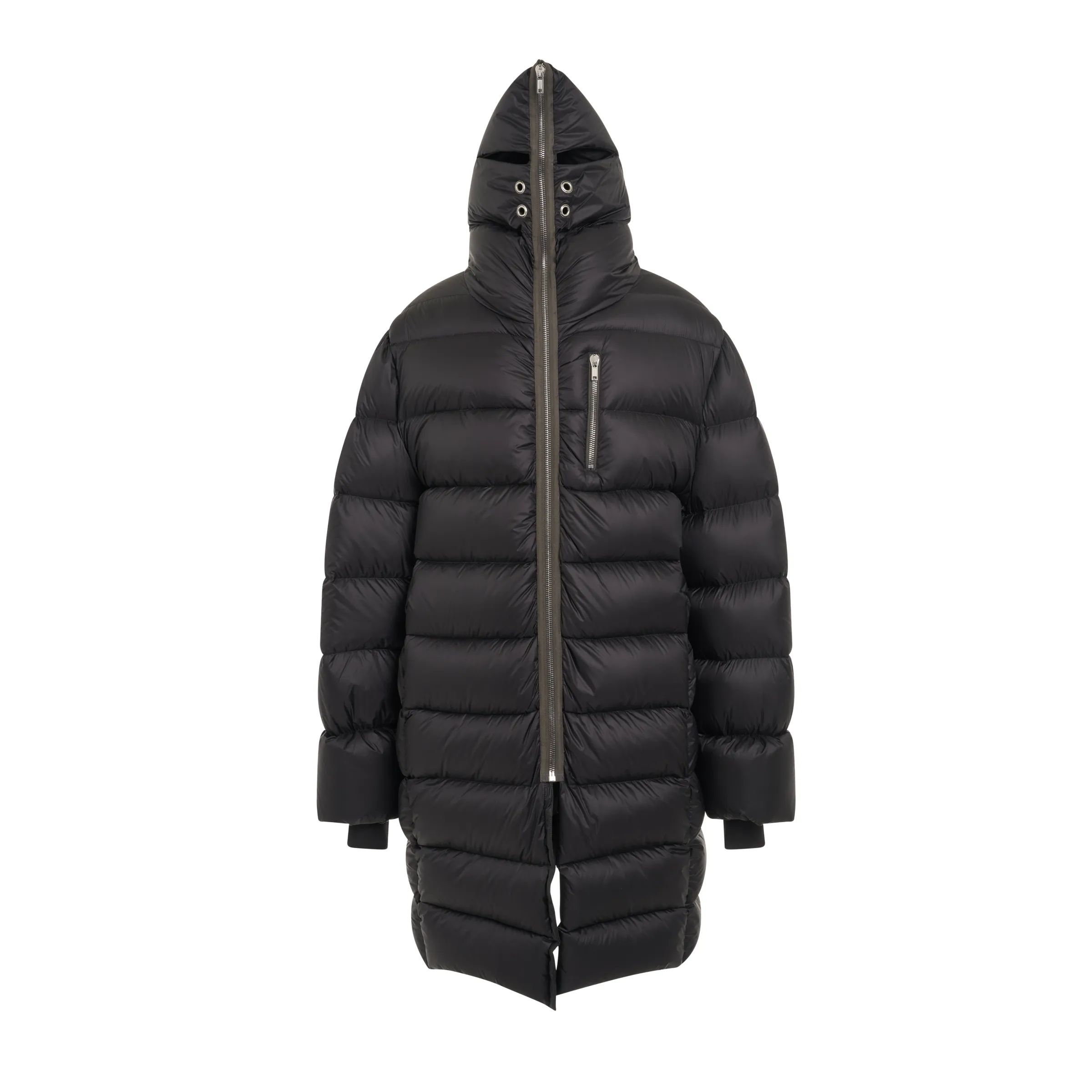 Jumbo Gimp Down Jacket in Black