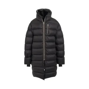 Jumbo Gimp Down Jacket in Black