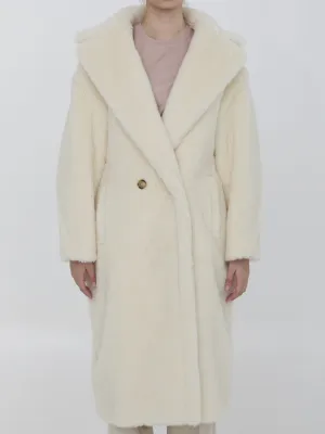 Max Mara Teddy Bear Icon Coat in White