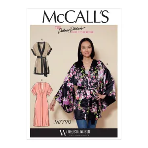 McCall's Pattern M7790 Misses' Jacket and belt