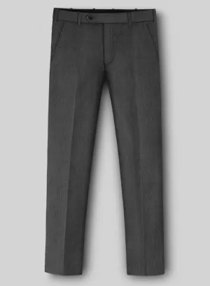 Napolean Imperial Gray Herringbone Wool Pants