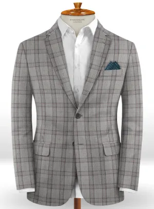 Napolean Petti Light Gray Wool  Jacket