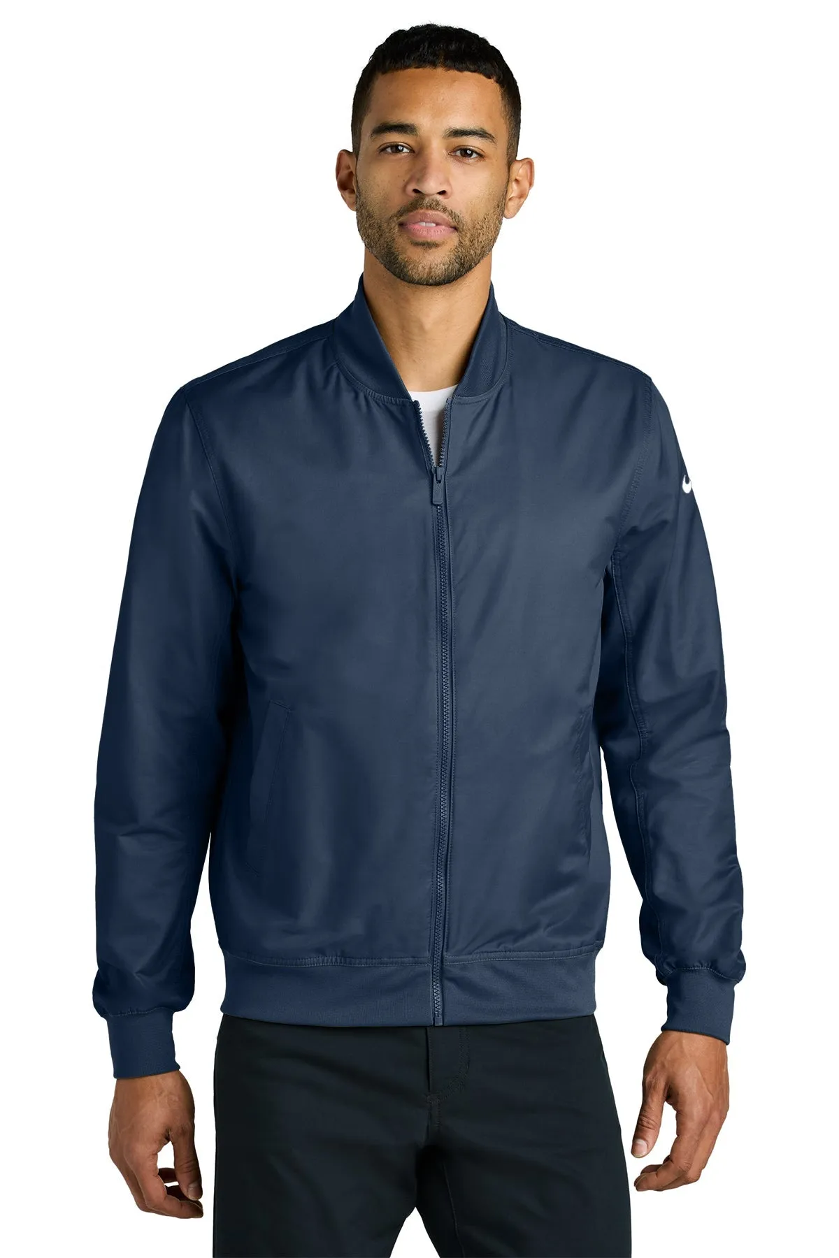 Nike Bomber Custom Jackets, Midnight Navy