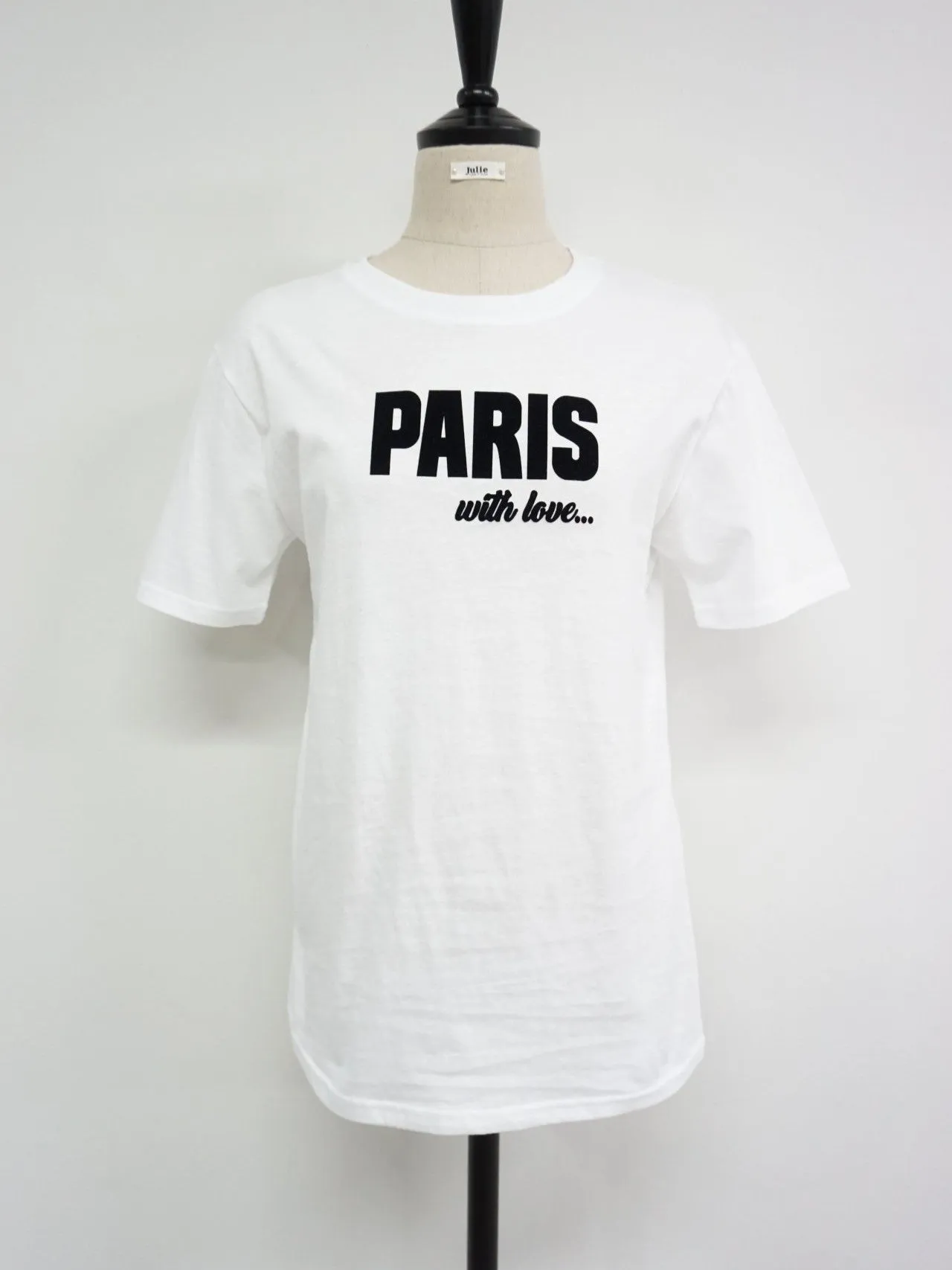 PARIS WITH LOVE PRINTED T-SHIRT