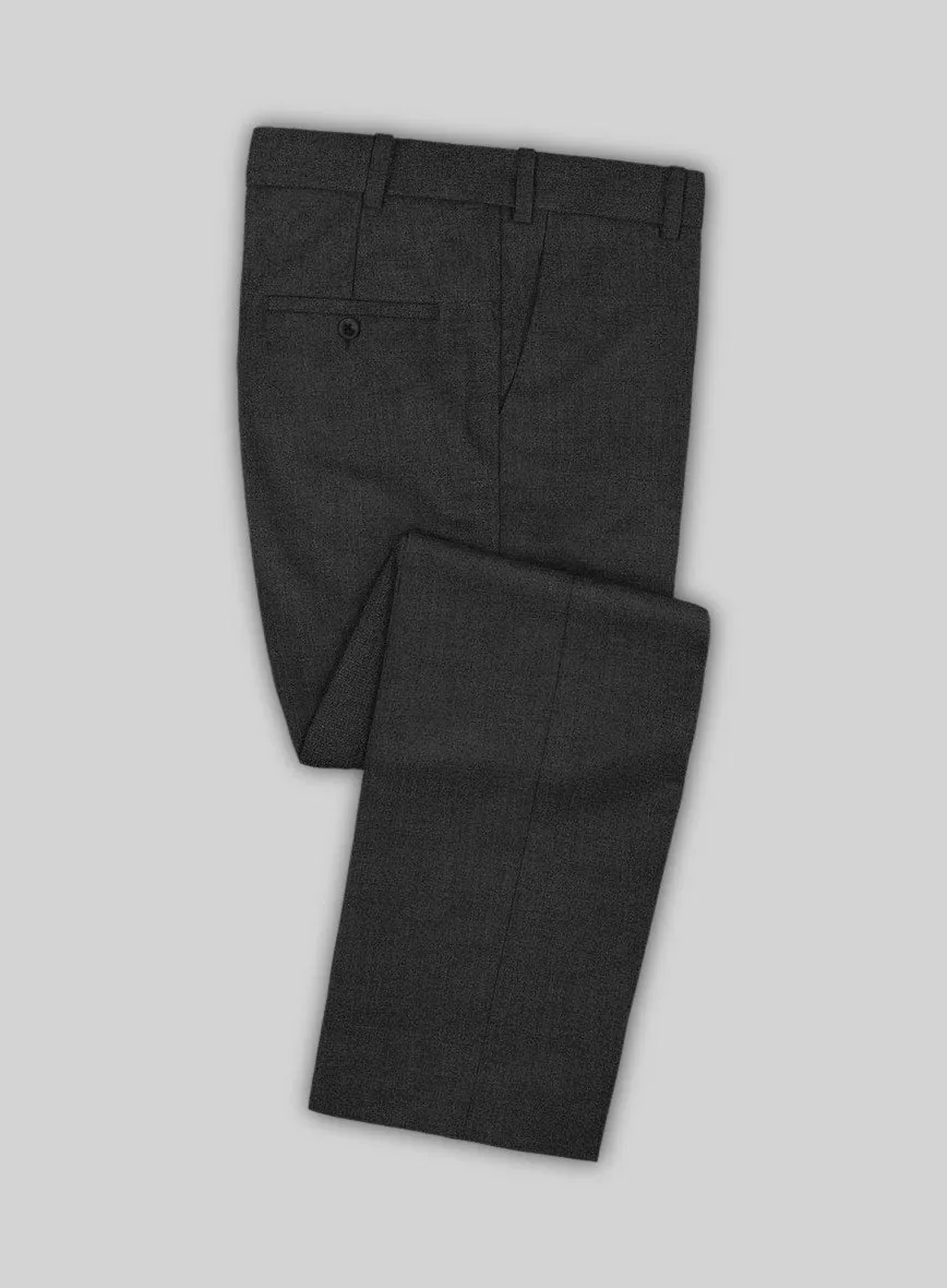 Reda Flexo Charcoal Wool Pants