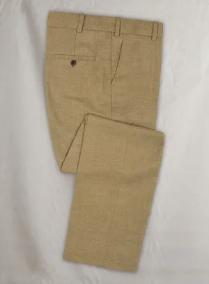 Reda Worsted Khaki Wool Pants