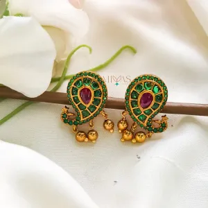 Royal Look Peacock Earring