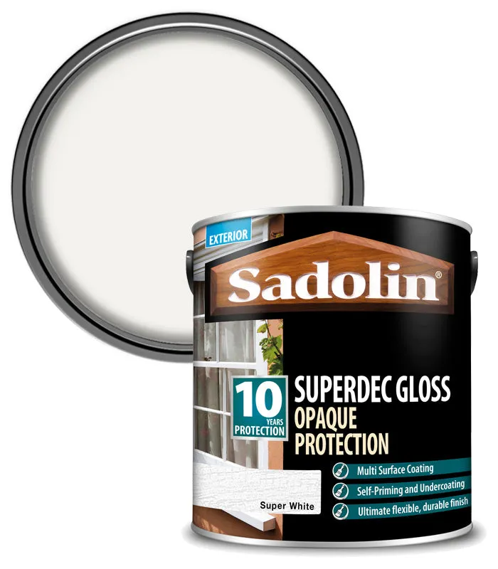 Sadolin Superdec Gloss Opaque Wood Protection