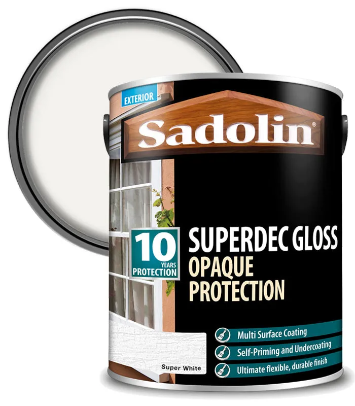 Sadolin Superdec Gloss Opaque Wood Protection