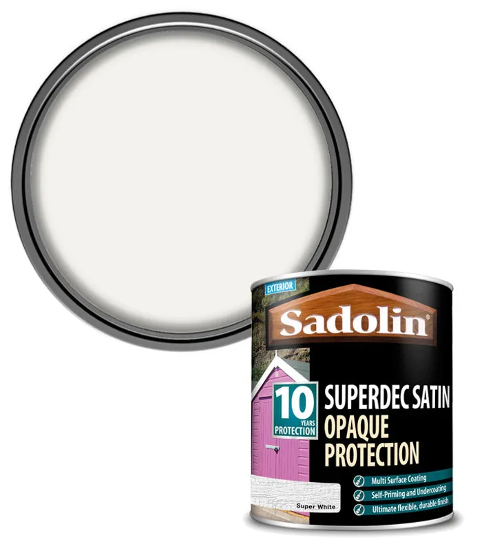 Sadolin Superdec Satin Opaque Wood Protection