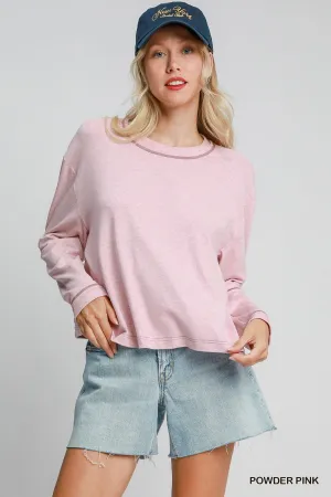 Seasonal Basics Tee - Powder Pink