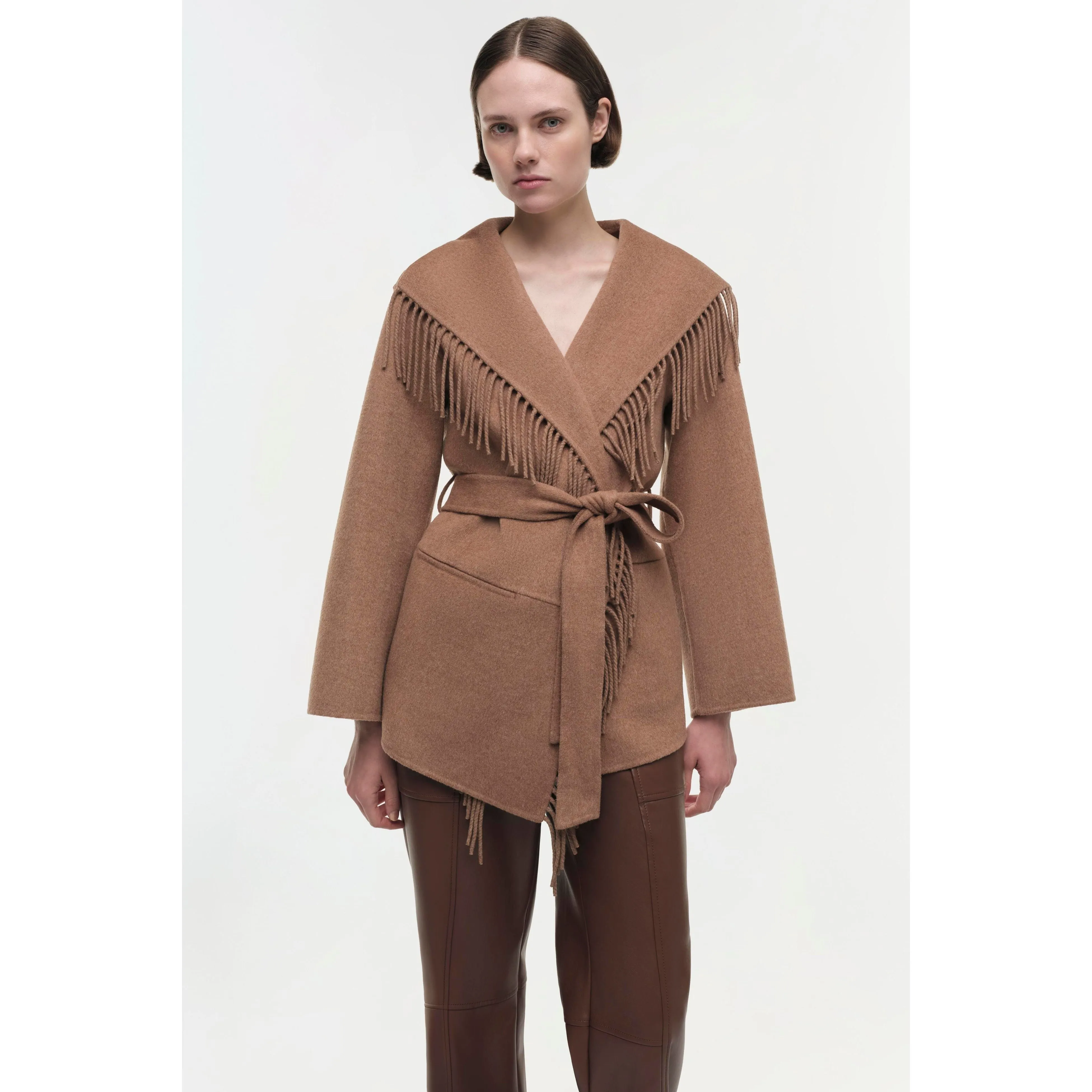 Simkhai Rowen Jacket Camel