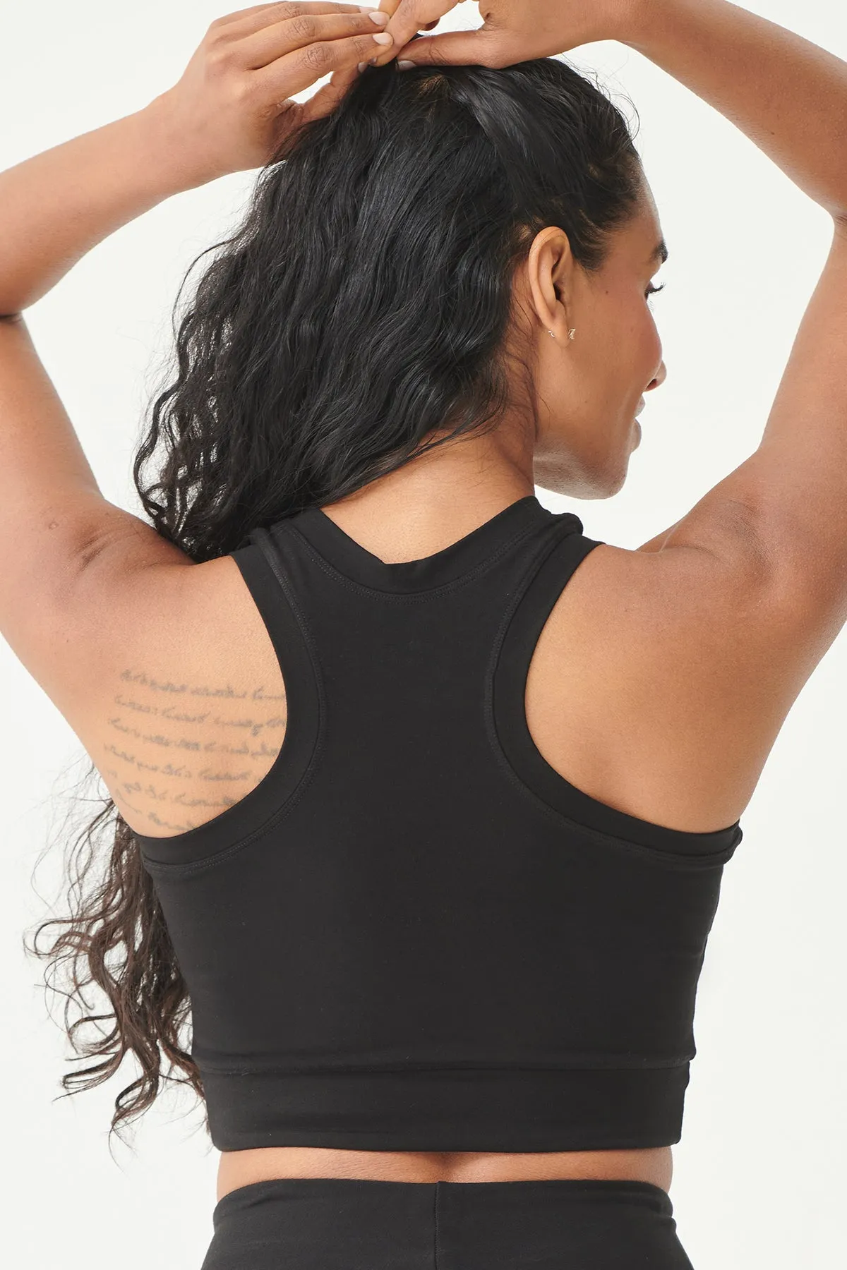 T-Back Gym Bra Black