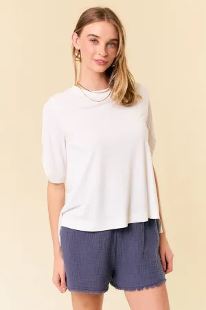 Taking A Break Basic Jersey Top