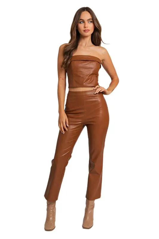 TEEK - Milk Chocolate Straight Pants