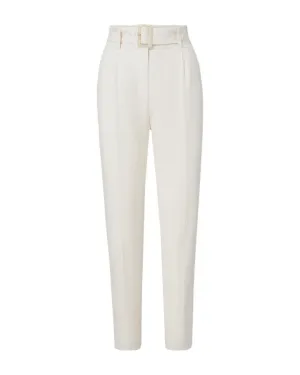 Veronica Beard Sofia Stretch Linen Pant